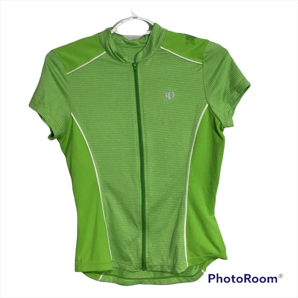 Pearl iZumi Full Zip Short Sleeve Bicycling Top size S